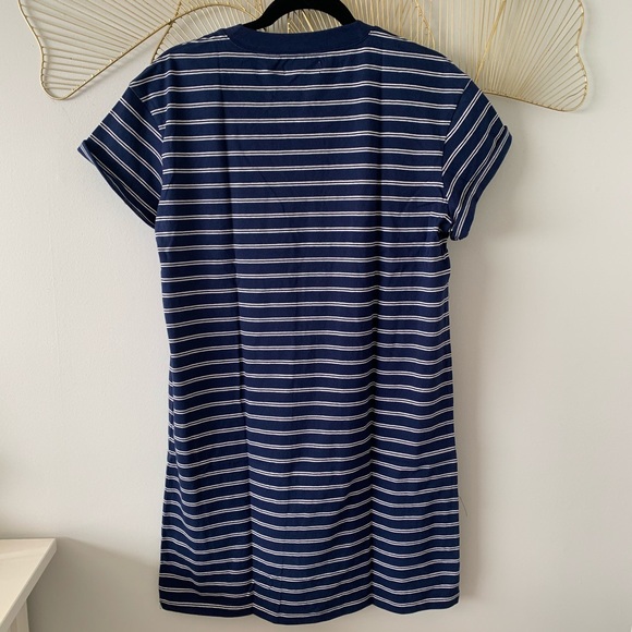 NWOT Madewell Tina Stripe T-Shirt Dress - Picture 4 of 4